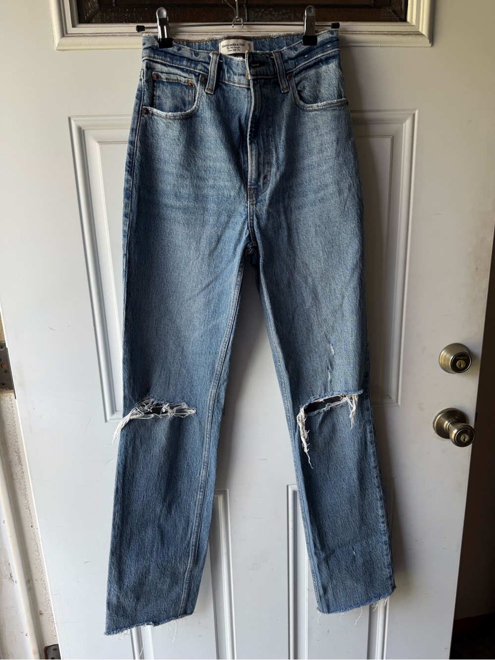 Abercrombie & Fitch 90’s Straight Ultra High Rise Jeans